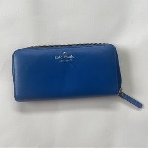 Cobalt Blue Kate Spade Wallet
